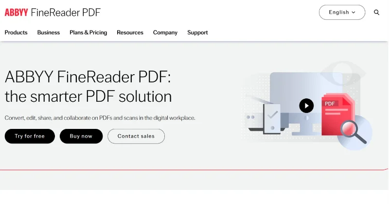 logiciel d'édition PDF ABBYY FineReader pour Windows 10