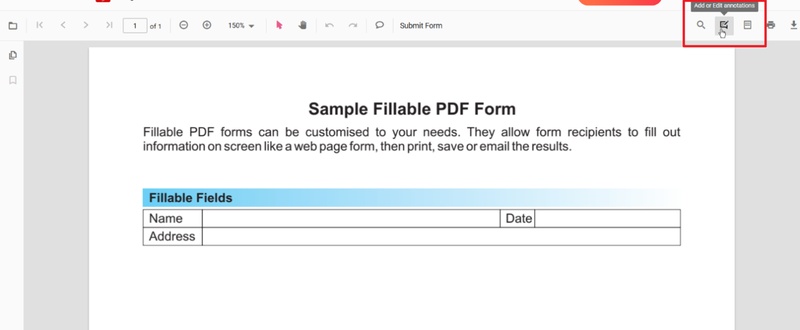 add tick in pdfgear