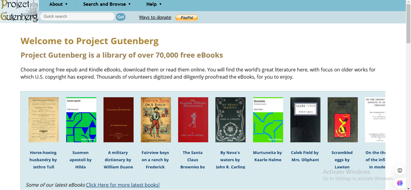 Project Gutenberg