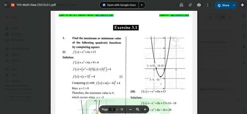 open with google docs