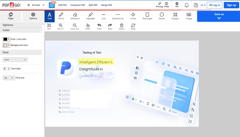 test editing feature