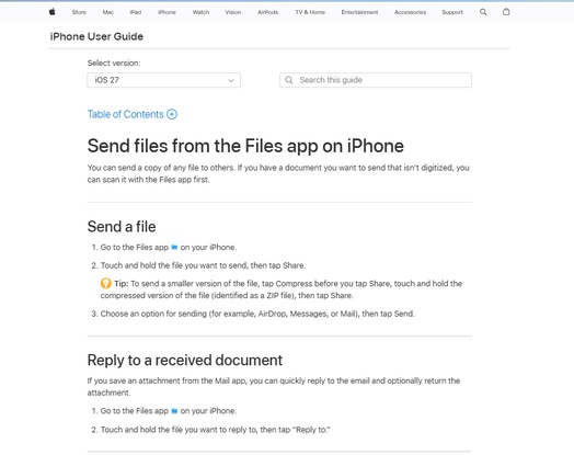 ios share files