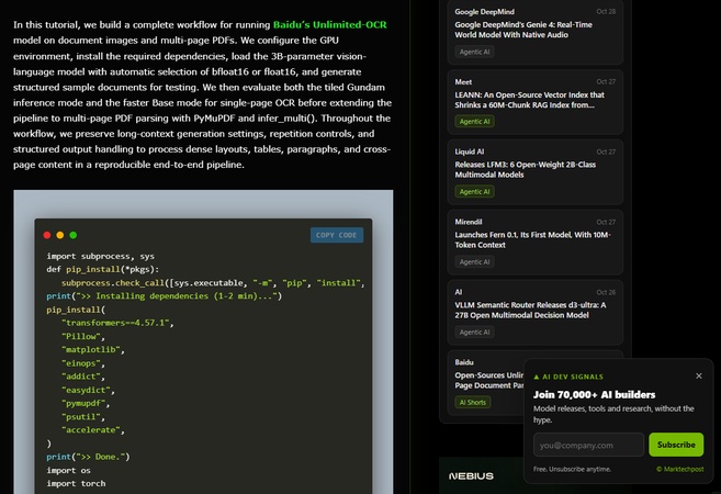 prompt form marktechpost