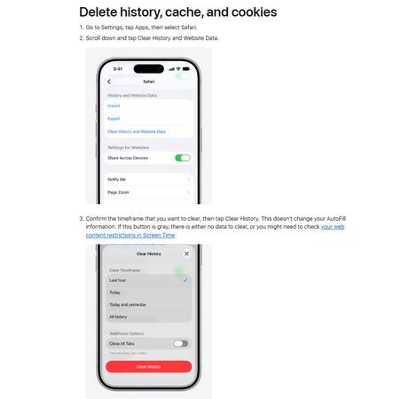 safari cookies