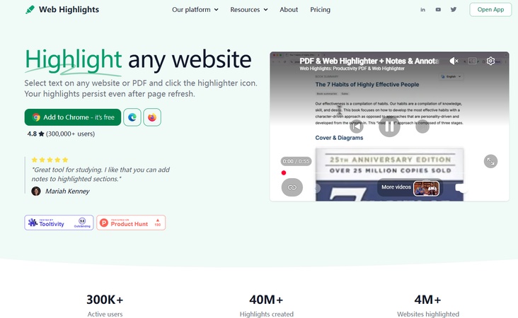 webhighlight