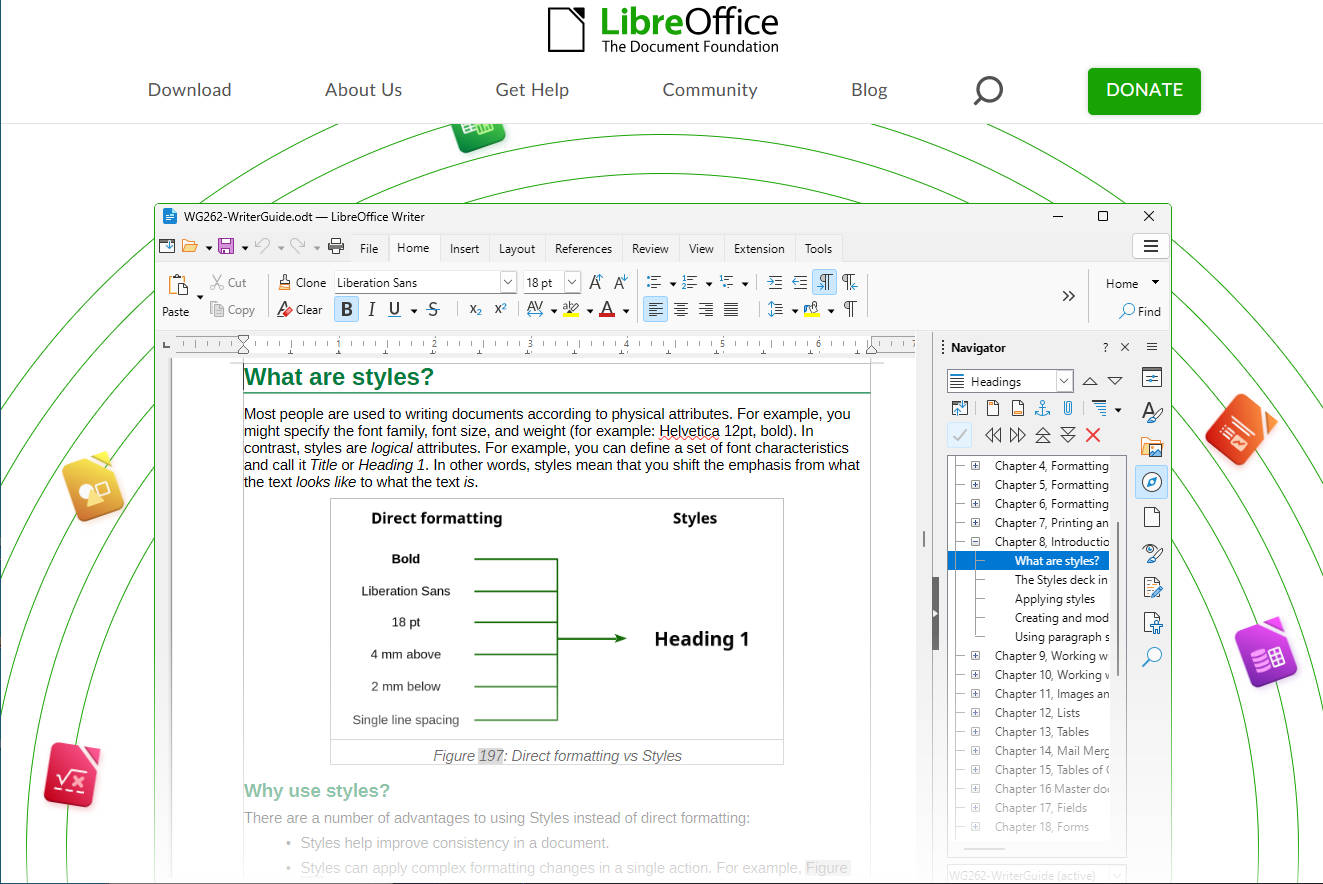 libreoffice interface