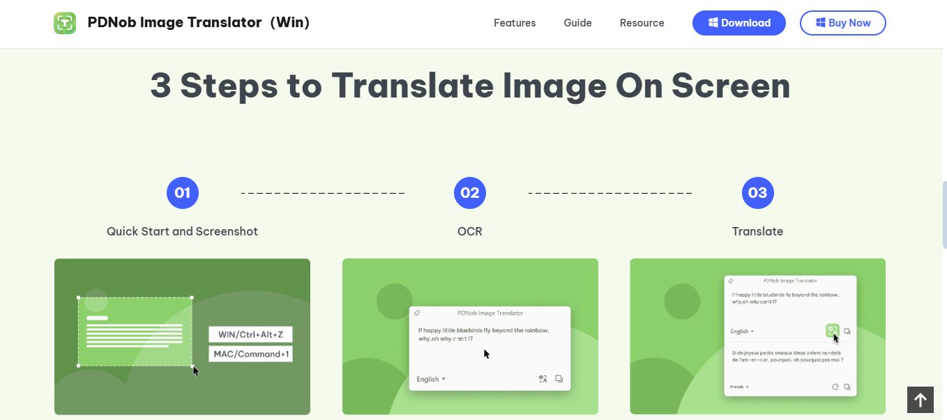 translate Chinese to English image with PDNob Image Translator