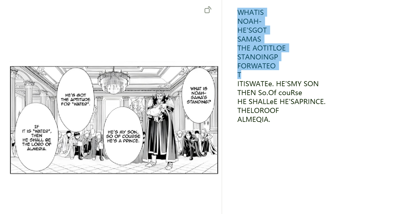 how to translate manga to english