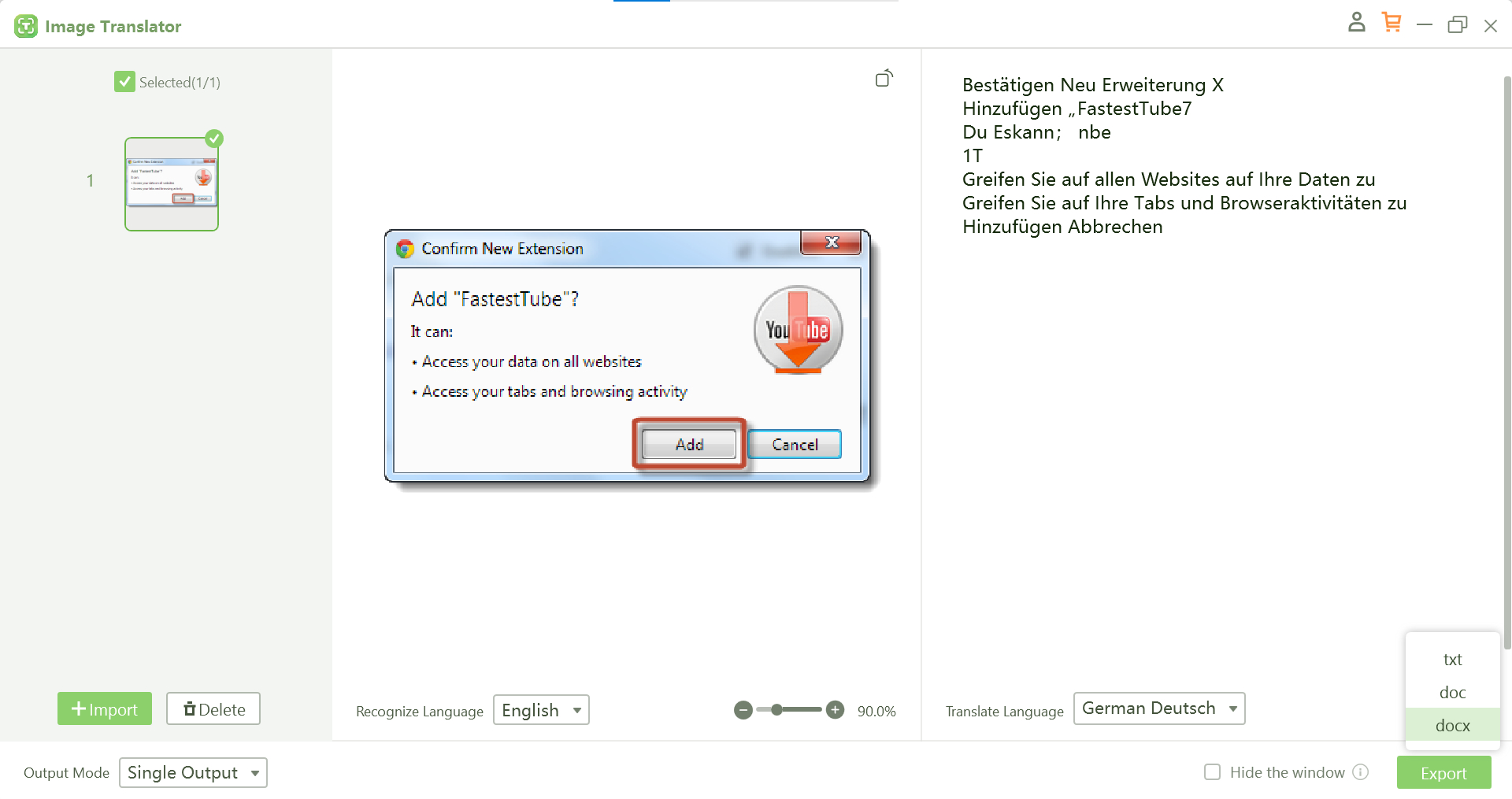 free manga translator