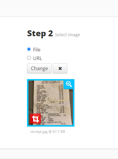 i2ocr select image pdf