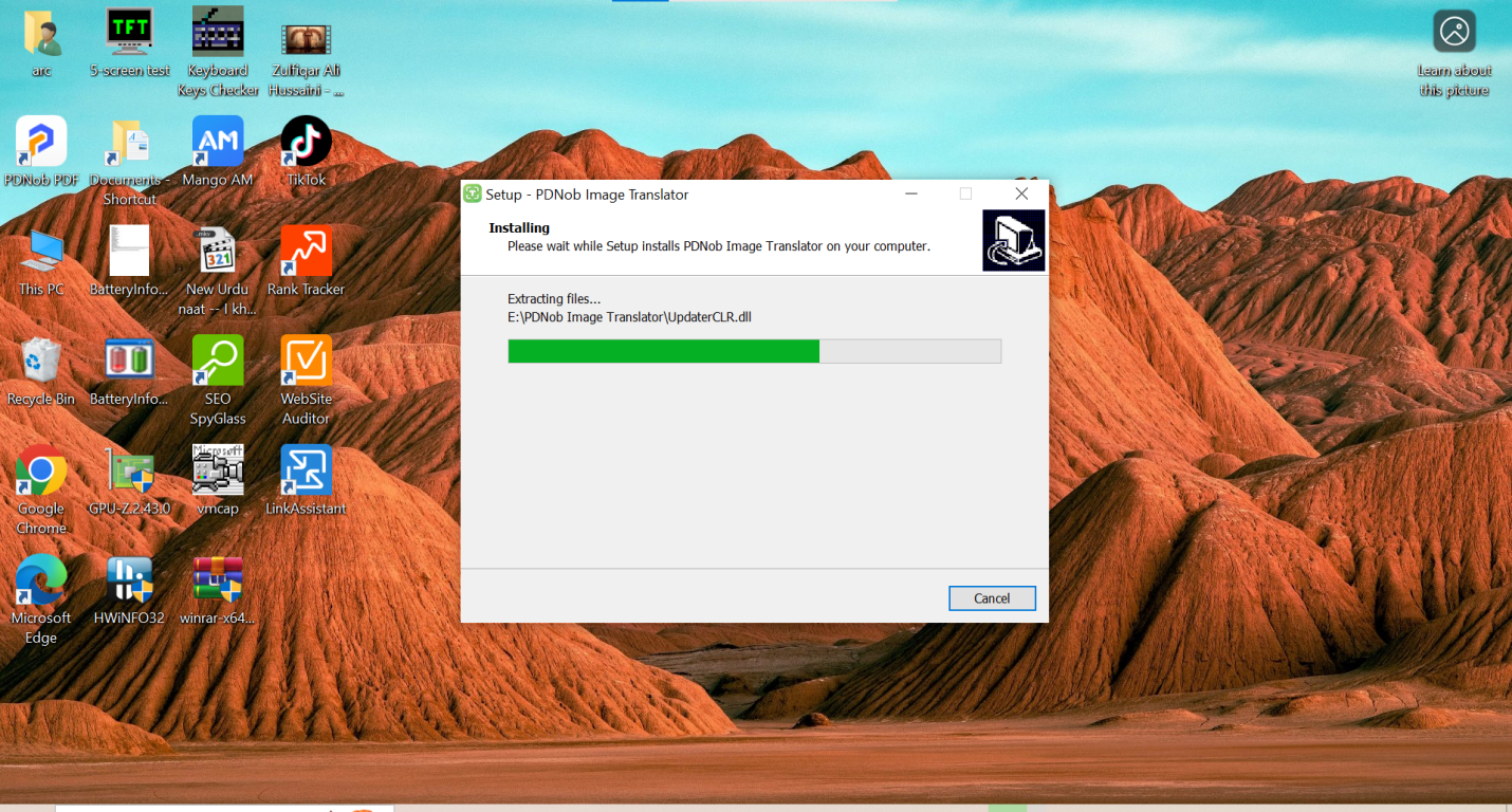 google translate scan app