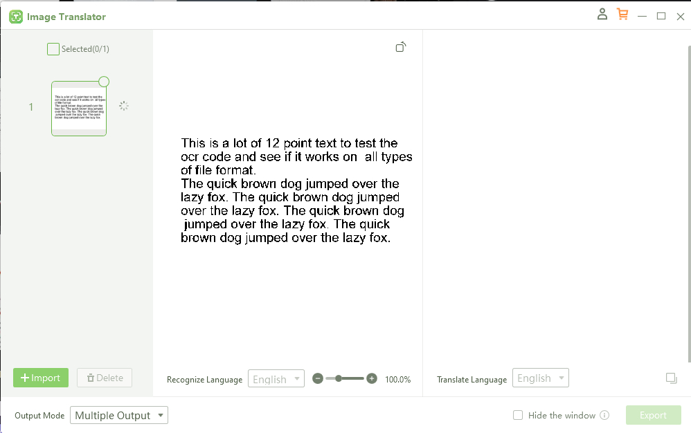 convert word picture to text