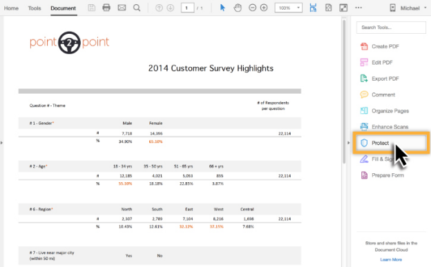 protect pdf file adobe acrobat
