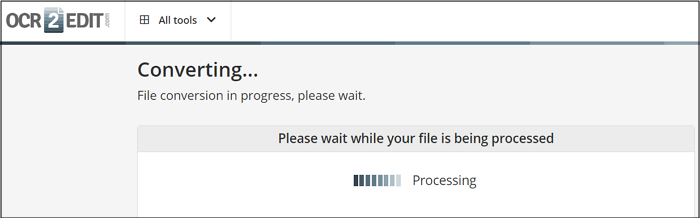ocr2edit image to text