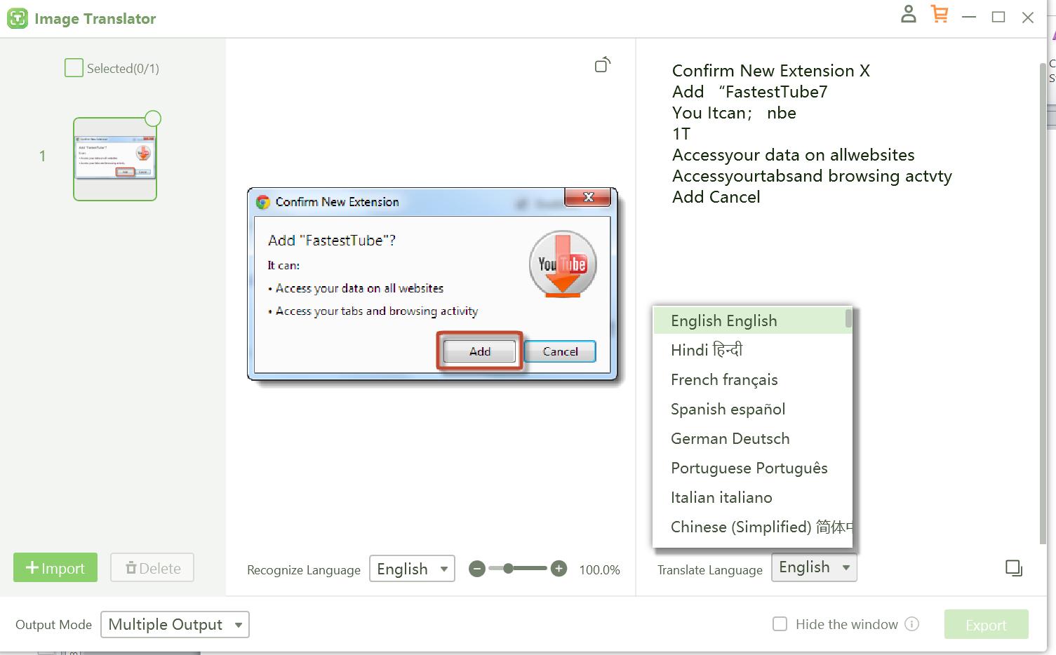 comic translator online free