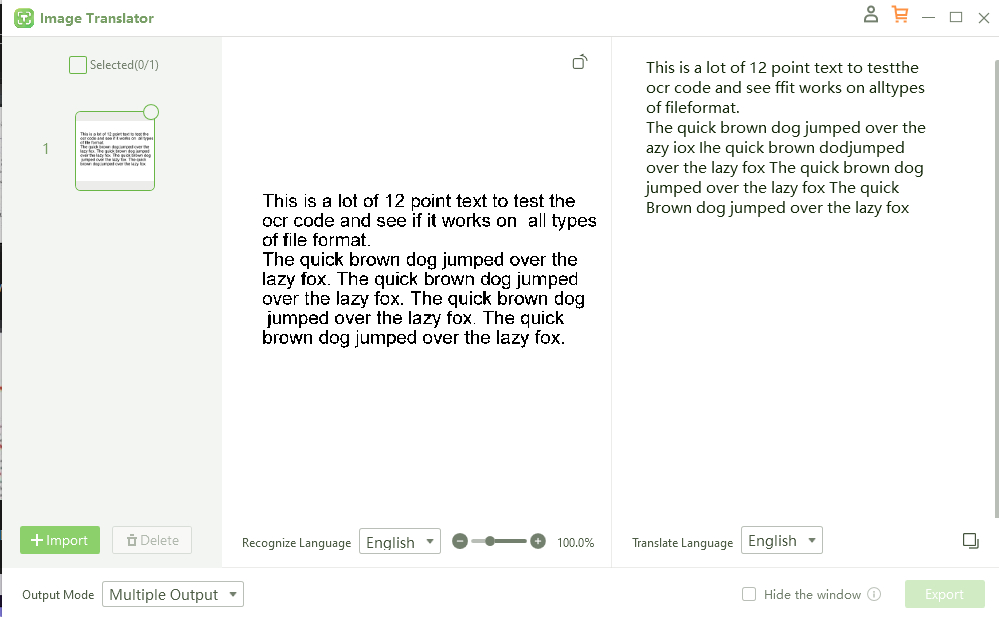 words in a picture to text