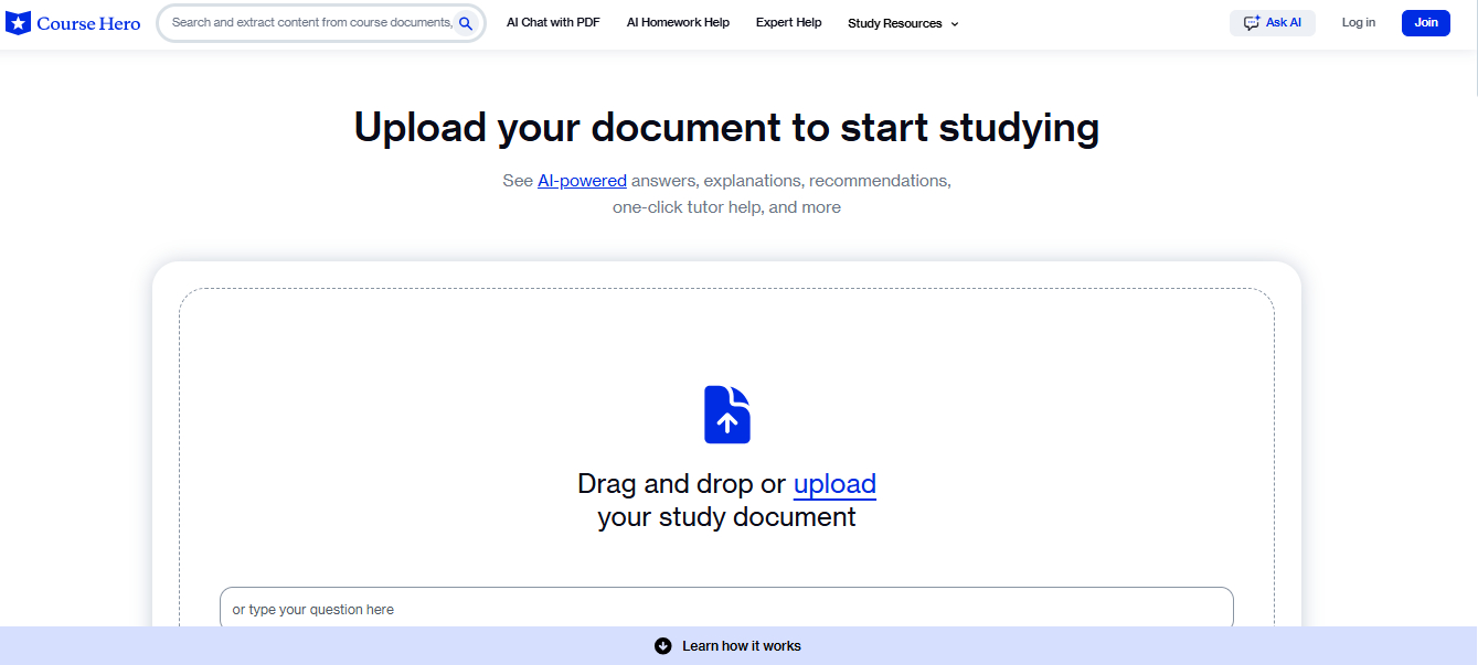 homeworkify alternative - Course Hero