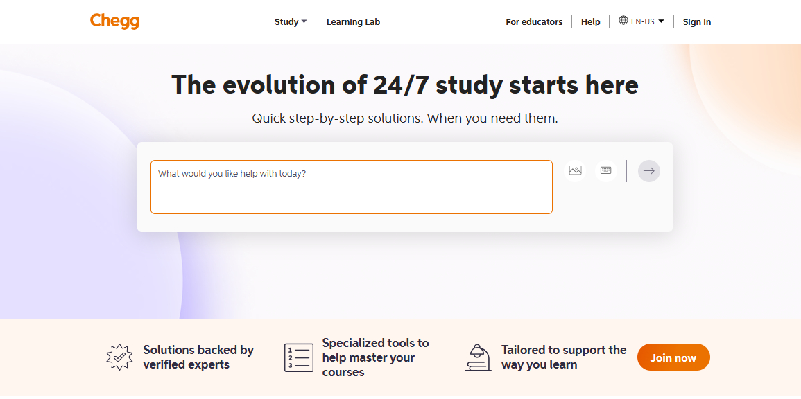 websites like homeworkify - Chegg