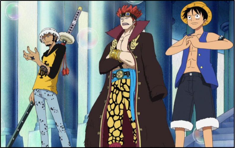 Trafalgar law with his arc