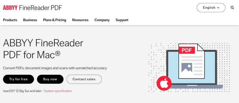 abbyy finereader pdf for mac