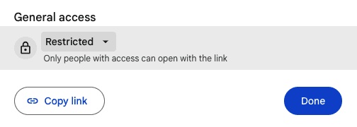 access general settings