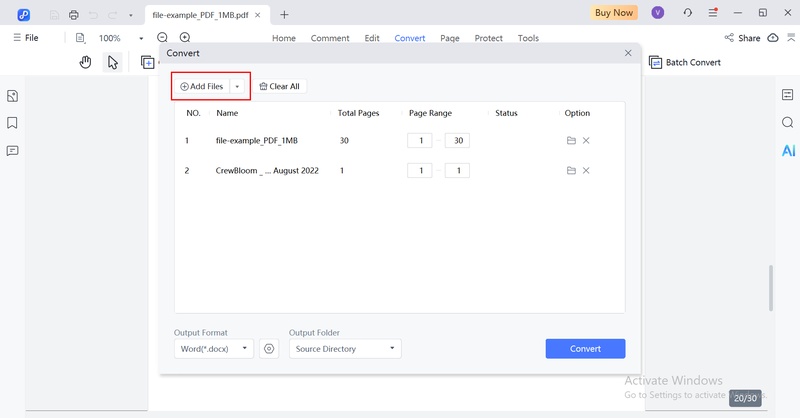 add all pdf documents