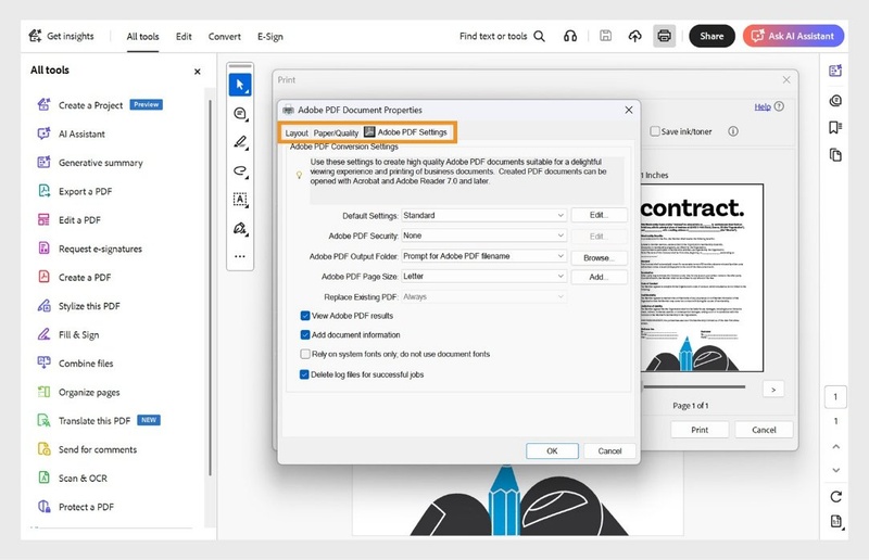 additional settings like optimize