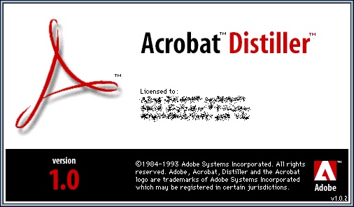 adobe acrobat distiller