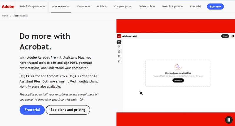 adobe acrobat mac preview alterantive