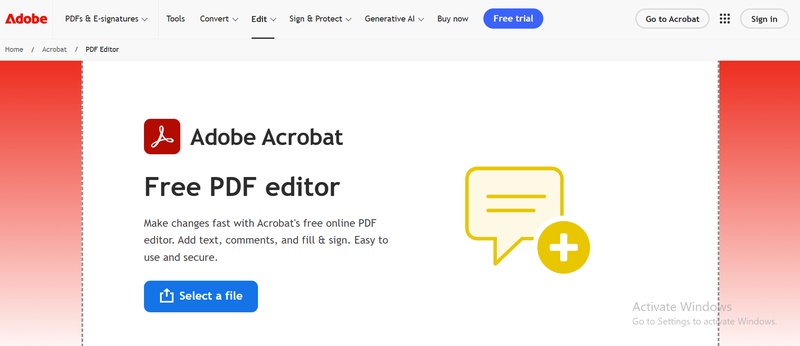 adobe acrobat online
