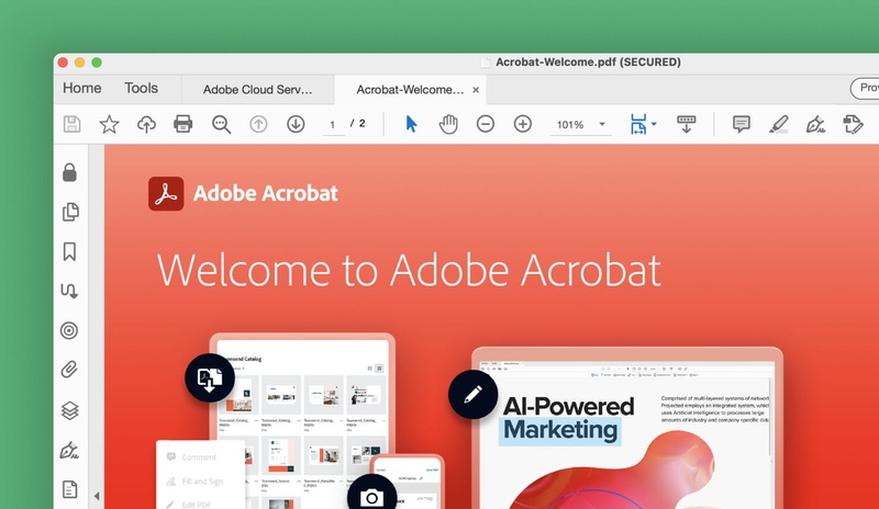 adobe acrobat pdf reader for mac