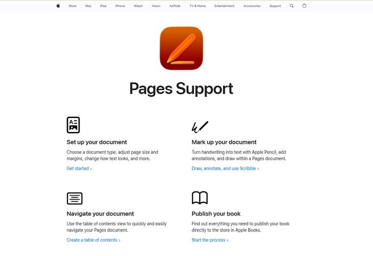 apple pages