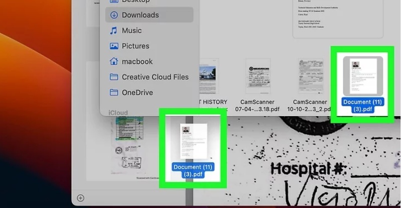 arrange them in the correct order