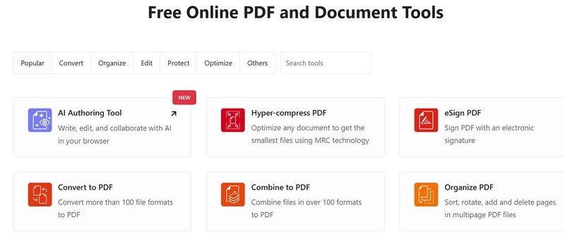 avepdf interface