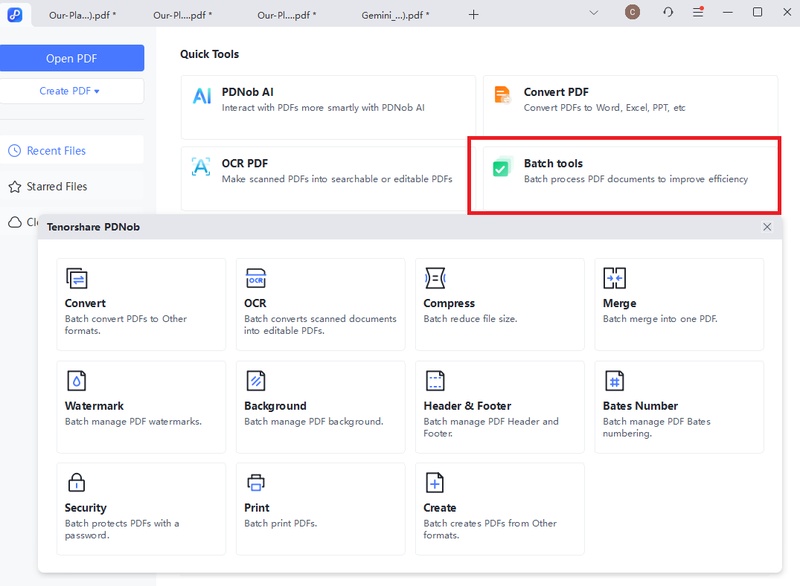 batch processing for multiple images
