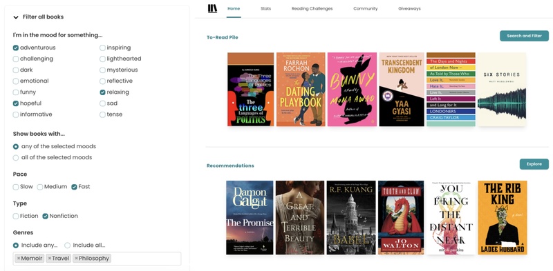 best overall goodreads alternative
