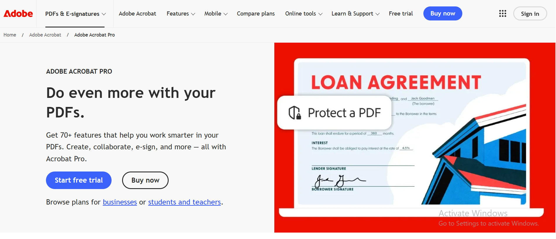 buy directly from adobe