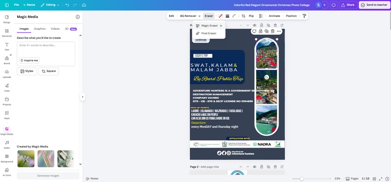 borrador mágico de canva