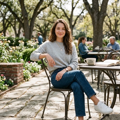 casual lifestyle girl prompt