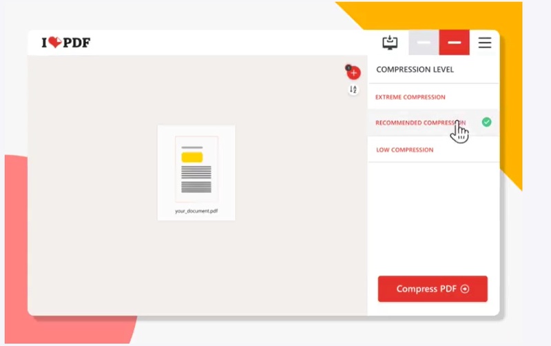 choose a compression level