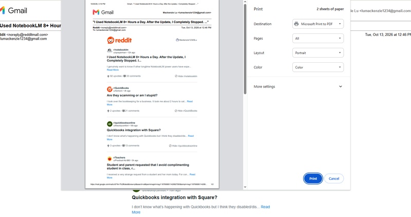 choose and save gmail