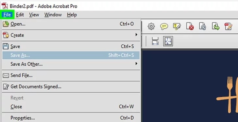 click combine and save