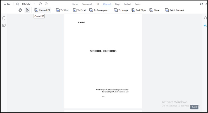 convert screenshot to pdf in pdnob