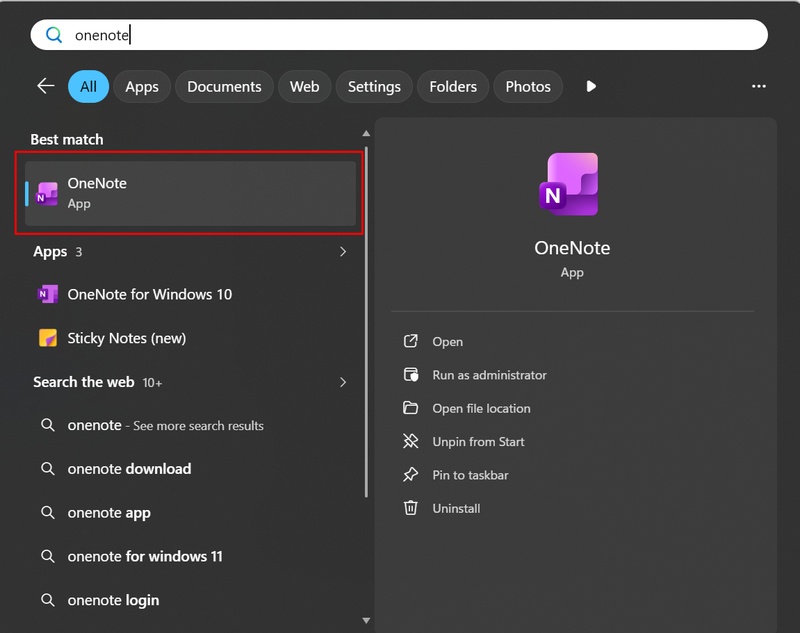 copy text from image with microsoft onenote