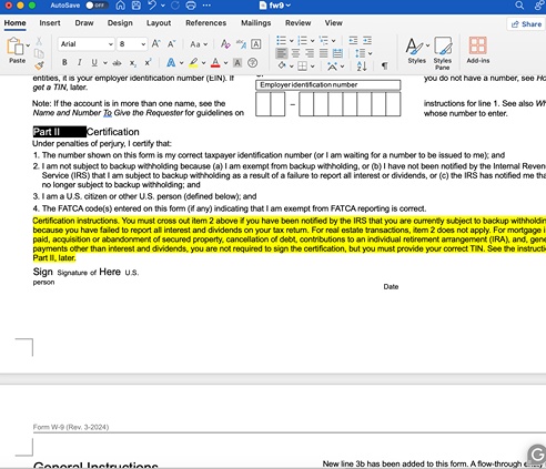correct any text errors