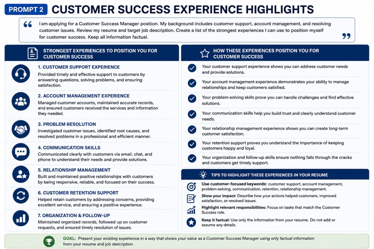 customer success manager position