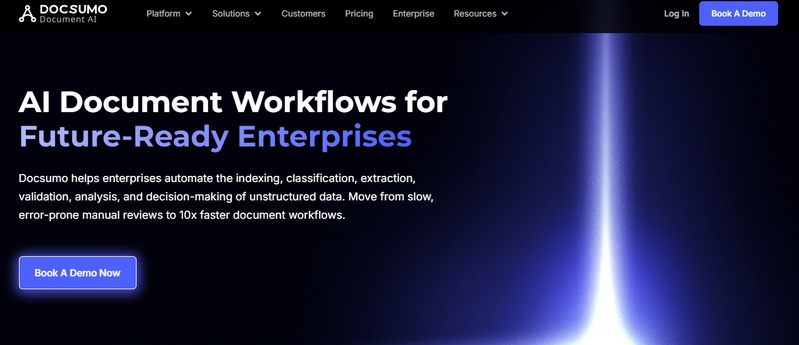 docsumo accounts payable ocr software