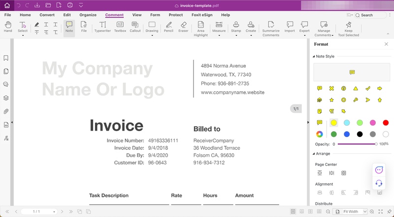 edit a scanned pdf foxit