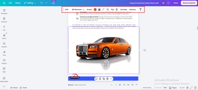 edit images and graphics