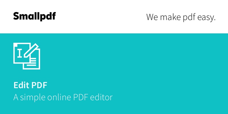 edit pdf smallpdf